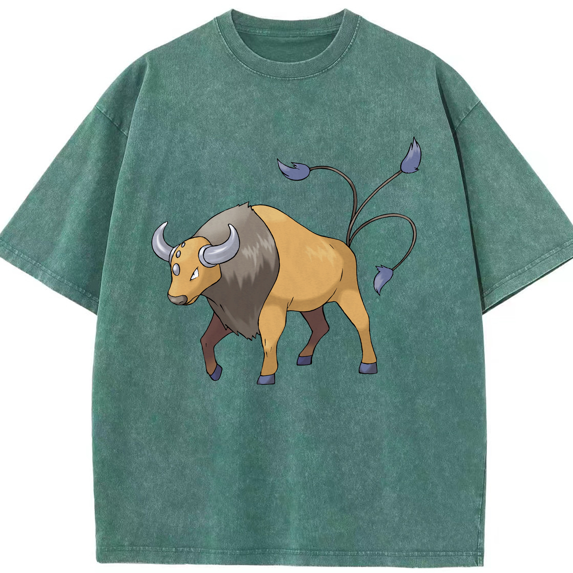 （画像用） ポケットモンスター Pokémon 綿100% ヴィンテージ風 半袖Tシャツ（フロントプリント）